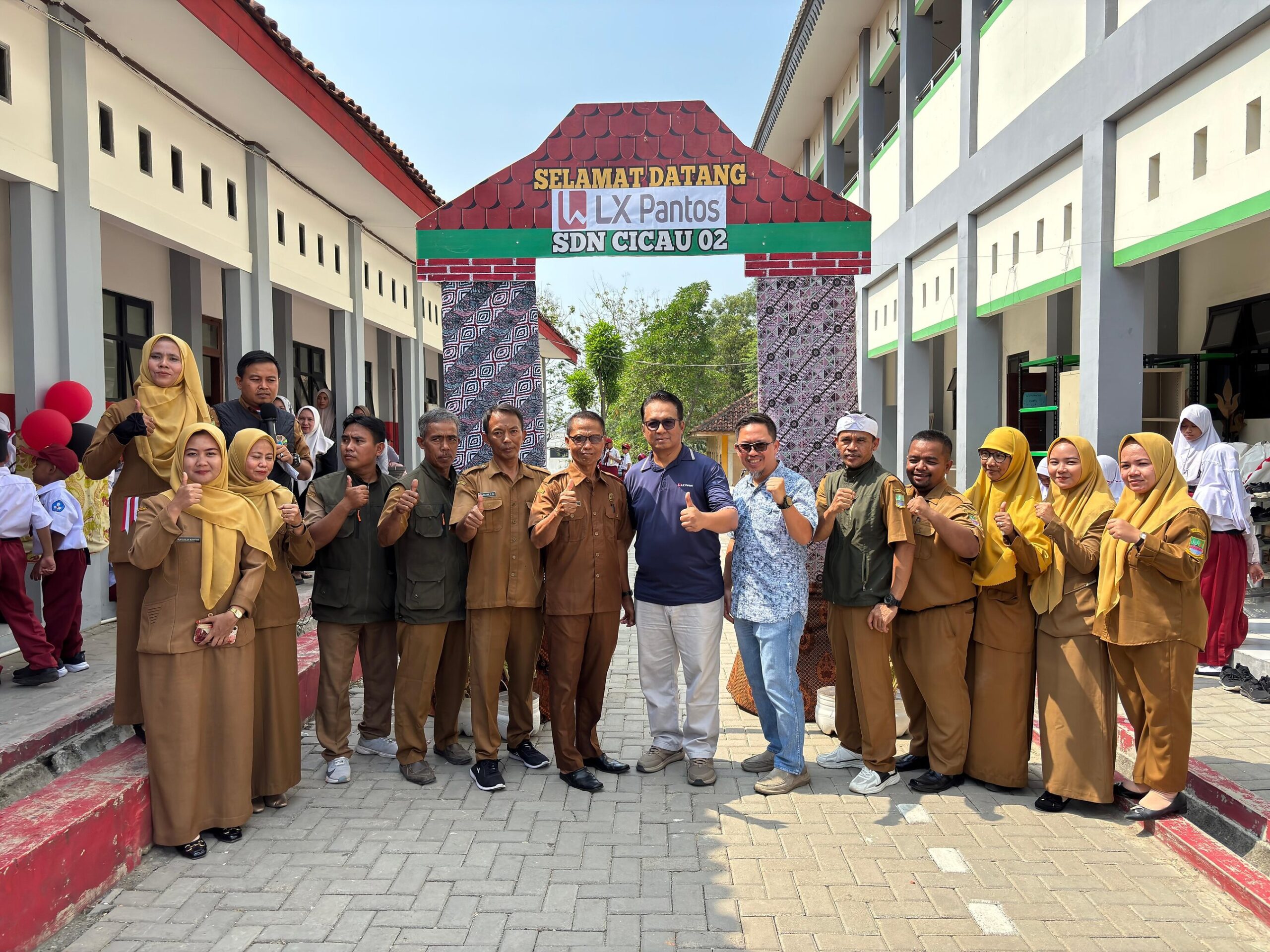 Renovasi sekolah Bekasi: LX Pantos Indonesia rampungkan perbaikan dua SD sebagai program CSR