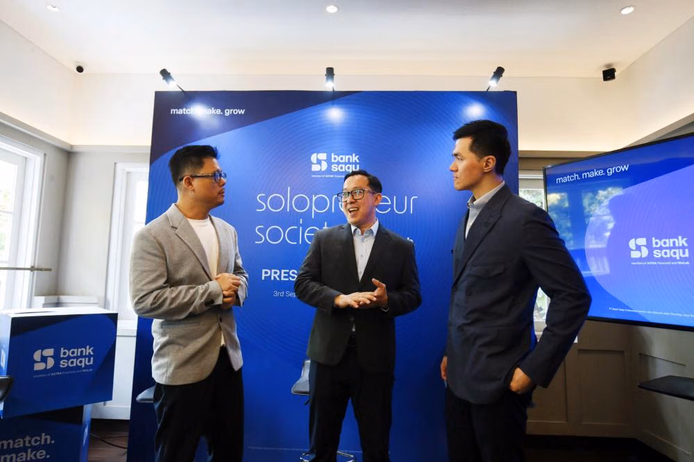 Bank Saqu Perkuat Dukungan Solopreneur Lewat The Founders Club